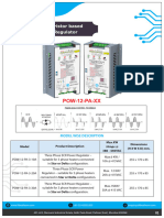 Three Phase Thyristor Power Controller Pow 12 Pa CL