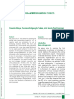 An Evaluation of Urban Transformation Projects: Yasemin Alkışer, Yurdanur Dulgeroglu-Yuksel, and Gulcin Pulat-Gokmen