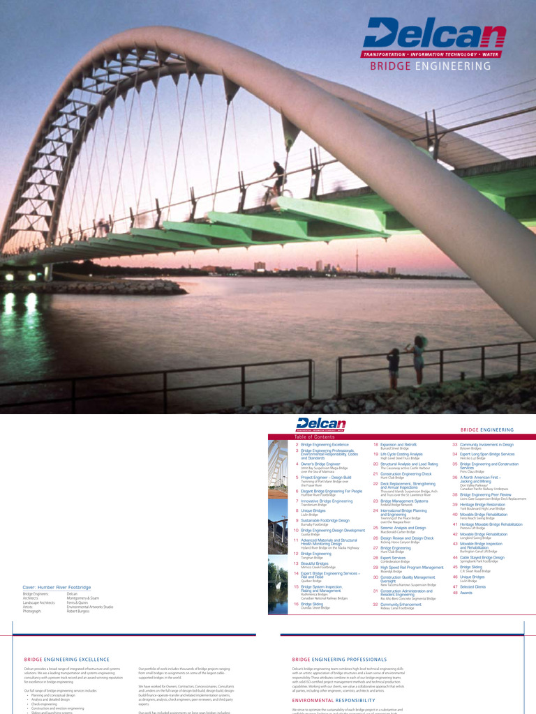 Delcan Bridge Engineering Brochure | PDF