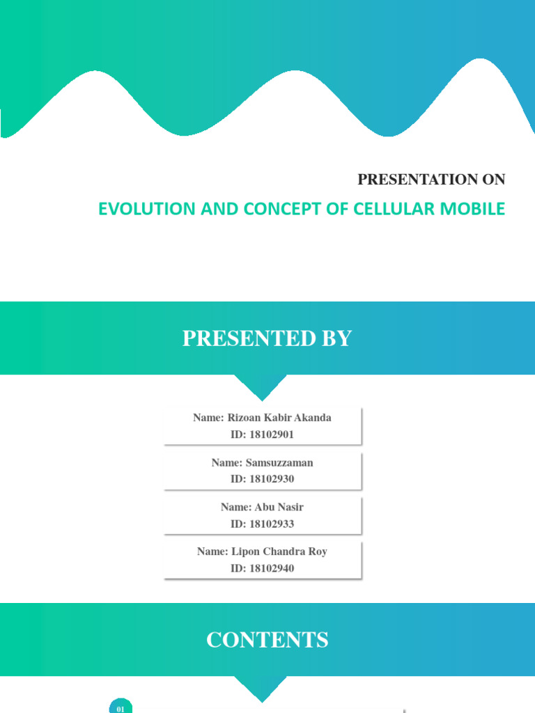 Evolution of Cellular Mobile Networks | PDF | Cellular Network | Modulation