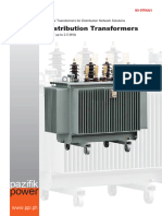 Oil Immersed Power Transformer Mineral or Organic Up To 36kV Ormazabal
