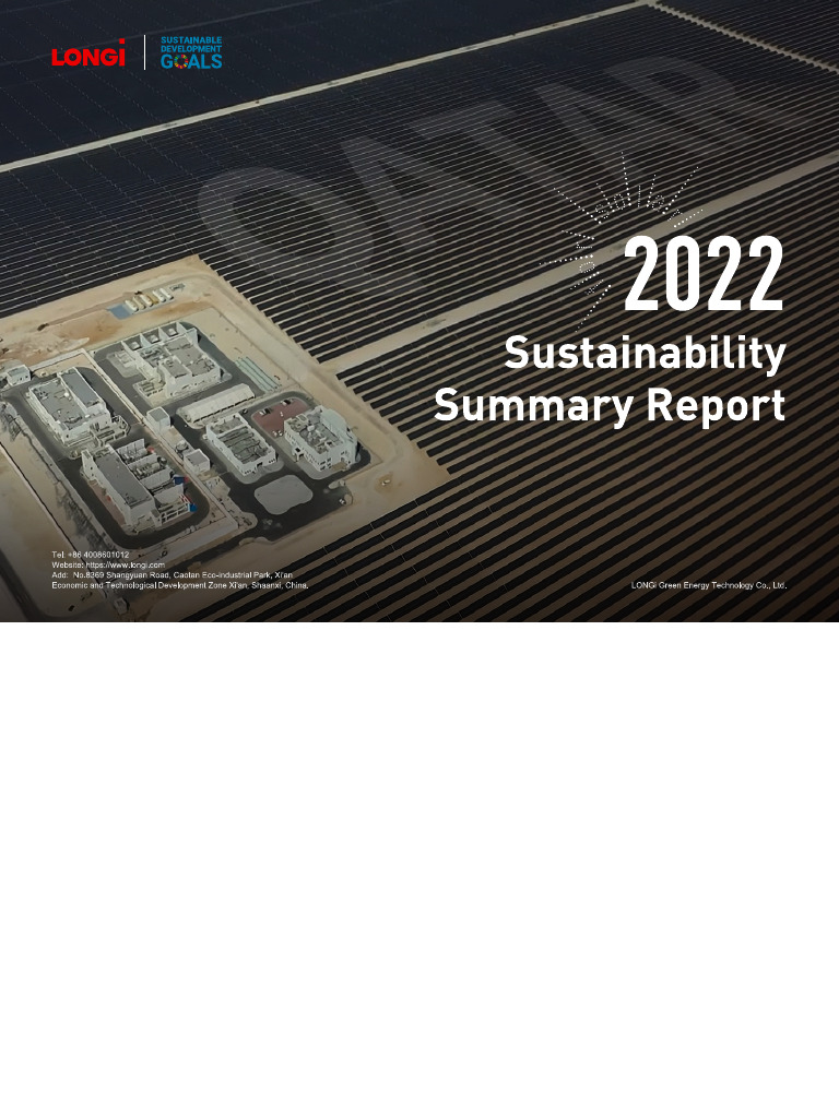 2022 LON Gi Sustainability Summary Report 2 B242733ba2 | PDF