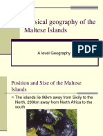 Physical Geography of The Maltese Islands 2017