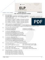 ELP 01 Student Structural Organisation in Animals KTN01 - B4019 1697522208025