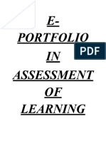 E Portfolio