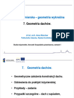 GP - Grafika Inżynierska - 7 Dachy