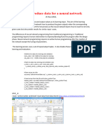 2023 Aug How To Produce Data For A Neural networkORG