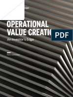 Operational Value Creation An Investors Edge