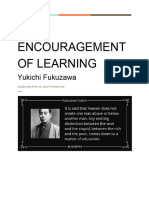 An Encouragement of Learning - Fukuzawa