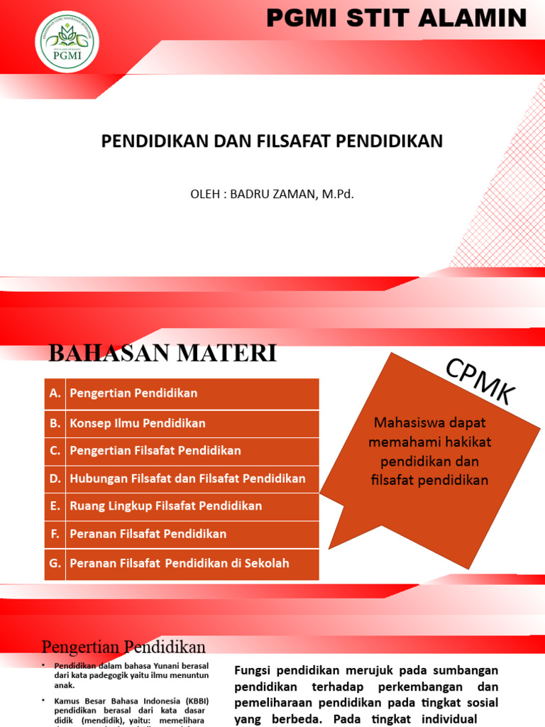 Pgmi Stit Alamin | PDF