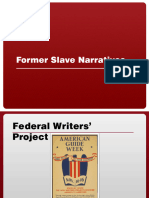 Slavery Narratives