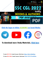 Books & Authors - SSC CGL 