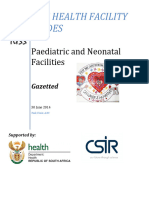 Paediatrics and Neonatal Facilities - Gazetted