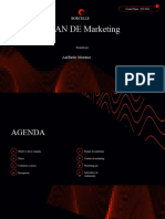 Presentacion Plan de Marketing Moderno Vibrante Celeste