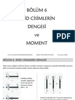 6 Rijit Cisimlerin Dengesi Moment