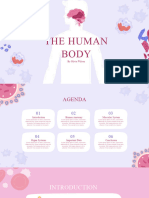 Purple Illustrative The Human Body Presentation Generated