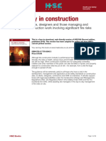 Fire Safety in Construction