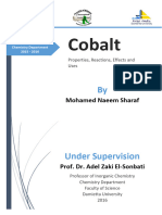 Cobalt: Mohamed Naeem Sharaf