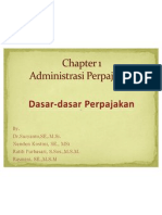 dasar-dasar perpajakan