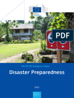 DG Echo Guidance Note - Disaster Preparedness en