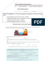 Guia Numeros Enteros 8vo