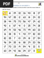 Grade 3 Number Patterns Worksheet | PDF