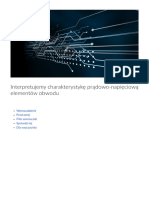 Interpretujemy Charakterystyke Pradowonapieciowa Elementow Obwodu