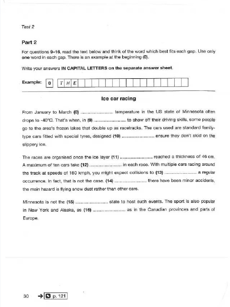 B2 First For Schools 4 With Answers-31 | PDF