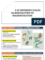 M1 L5 - Micro Macroevolution