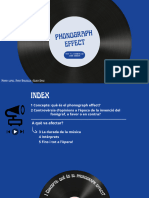 Phonograph Effect