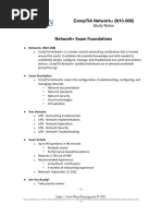 2.1 CompTIA Network+ (N10-008) (Study Notes)