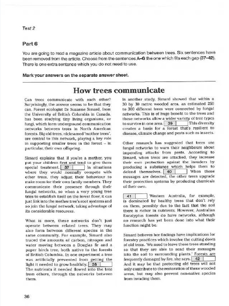 B2 first for schools 4 with answers 37 pdf