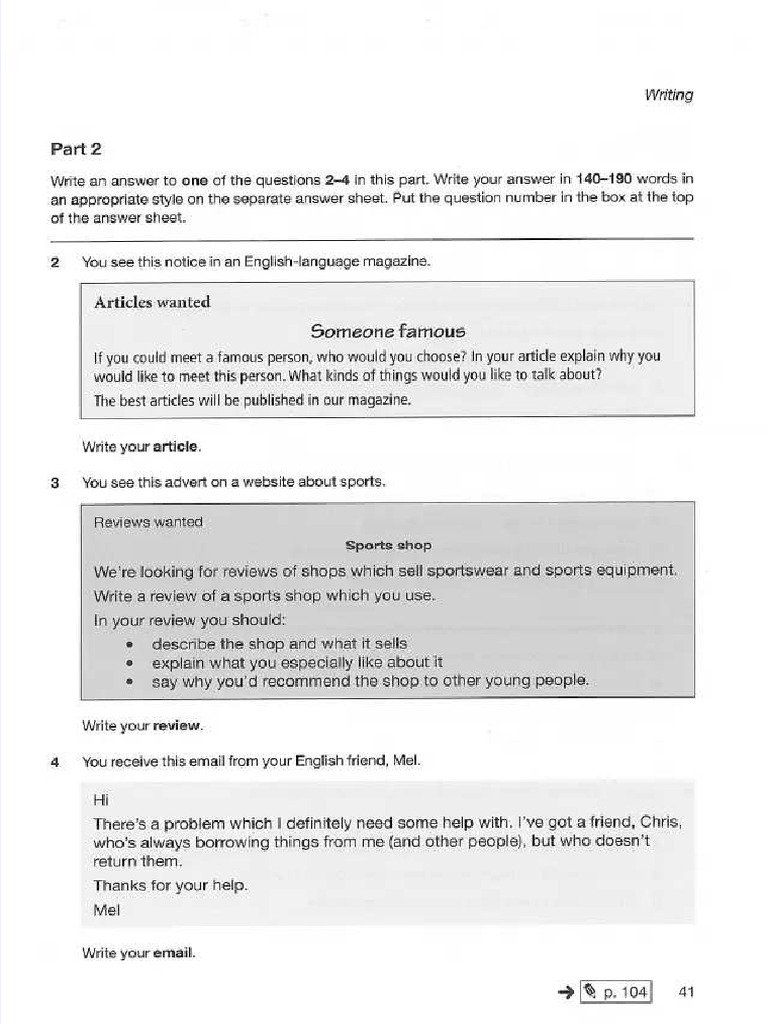 B2 first for schools 4 with answers 42 pdf