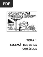 Capitulo 1 Cinematica de La Partícula