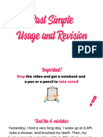 Presentation +Past+Simple+Usage+and+Revision