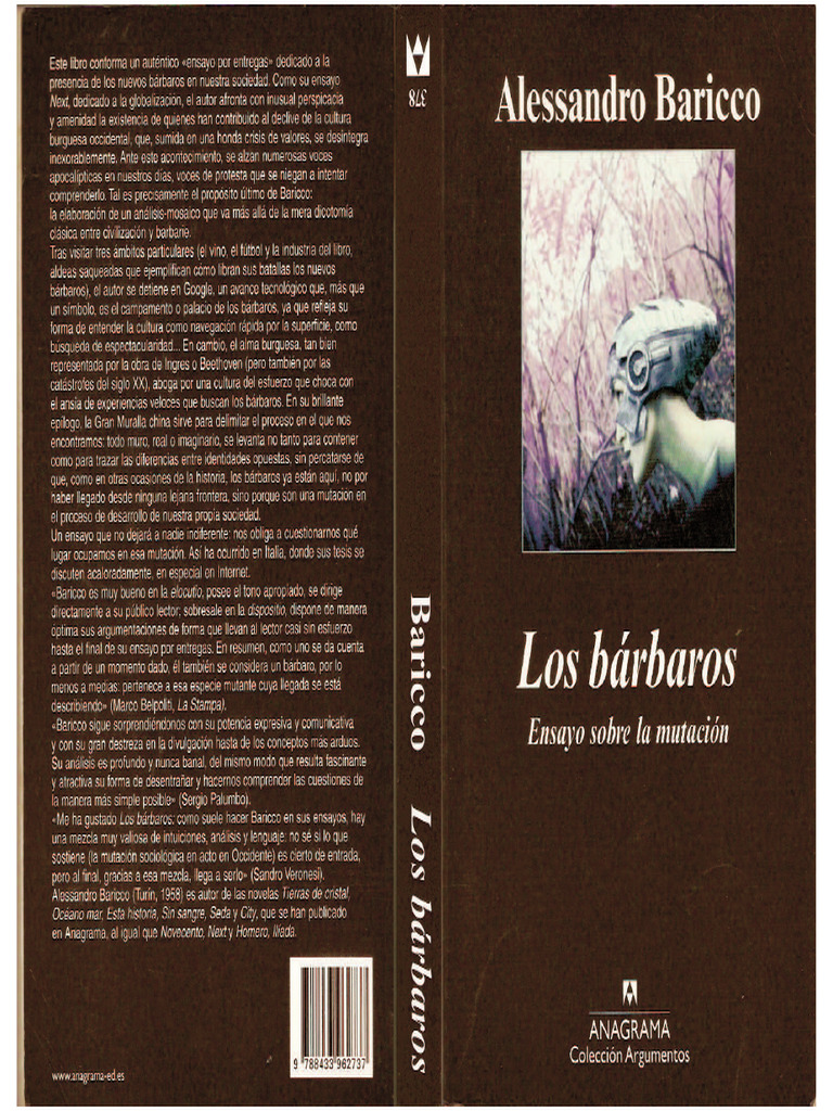 Baricco Los Barbaros Google Pdf
