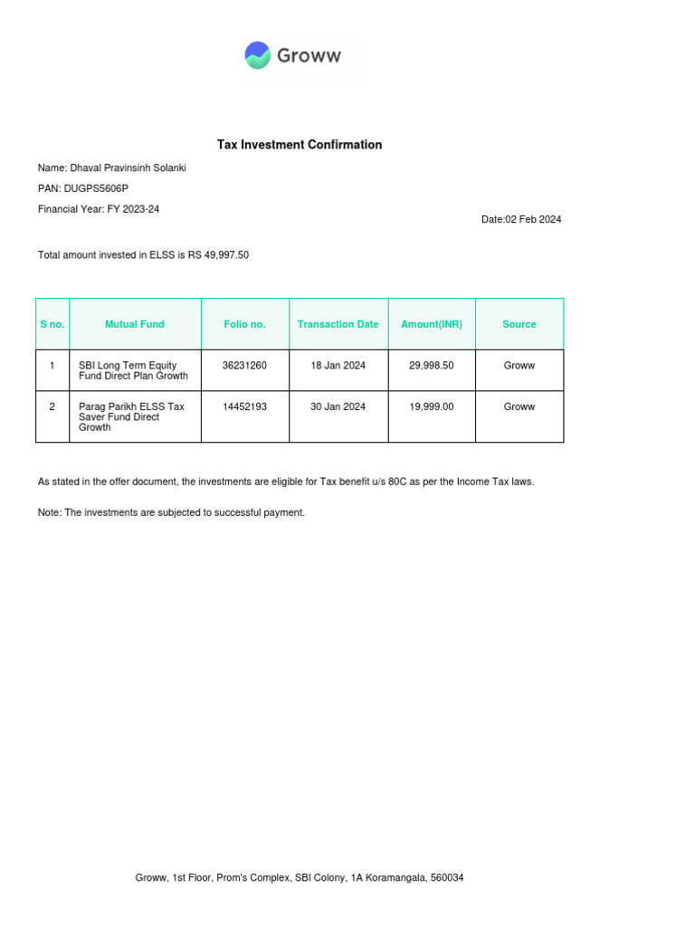 tax-proof-80c-elss-statement-groww-year-2024-pdf