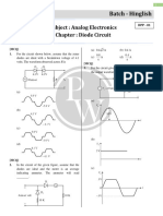 Diode Circuit - DPP 01 (Of Lec 06)