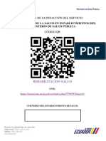 Anexo 1 Codigo QR - Encuesta de Satisfaccion