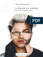 Deprivilegier Le Genre - Arnaud Alessandrin
