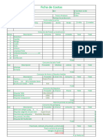 Ficha de Costo y Consumo