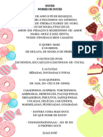 Poema 1° Ano A - Feira