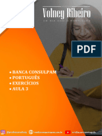 Português - Banca Consulpam - Exercícios 3