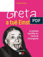 Greta A Tue Einstein - Jean-Paul Oury