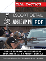 Escort Detail Mobile VIP Protection Mobile Security and Motorcade Operations For 3-4 Person Details
