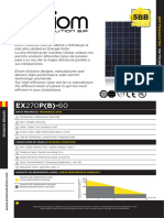 Placa Solar Exiom POLI-EX280