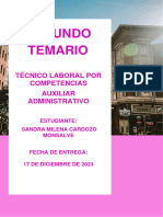 Segundo Temario-Auxiliar Administrativo-Sandra Cardozo