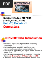 Converters