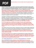 30-08-2011-Réunion secrète de 57 ministres des Finances sur les Nouvelles cartes du Système financier