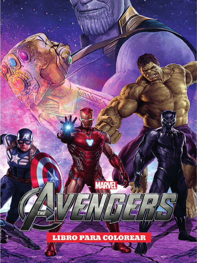 Libro para Pintar 10 X 15 AVENGERS | PDF